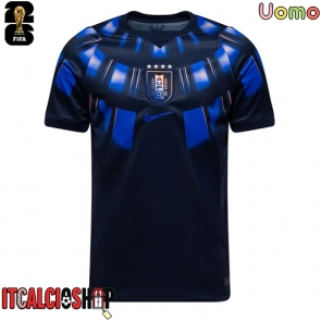 Uruguay Seconda Maglia Mondiali 2026 Manica Corta